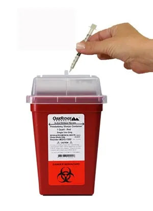 Sharps Container: 1 Quart